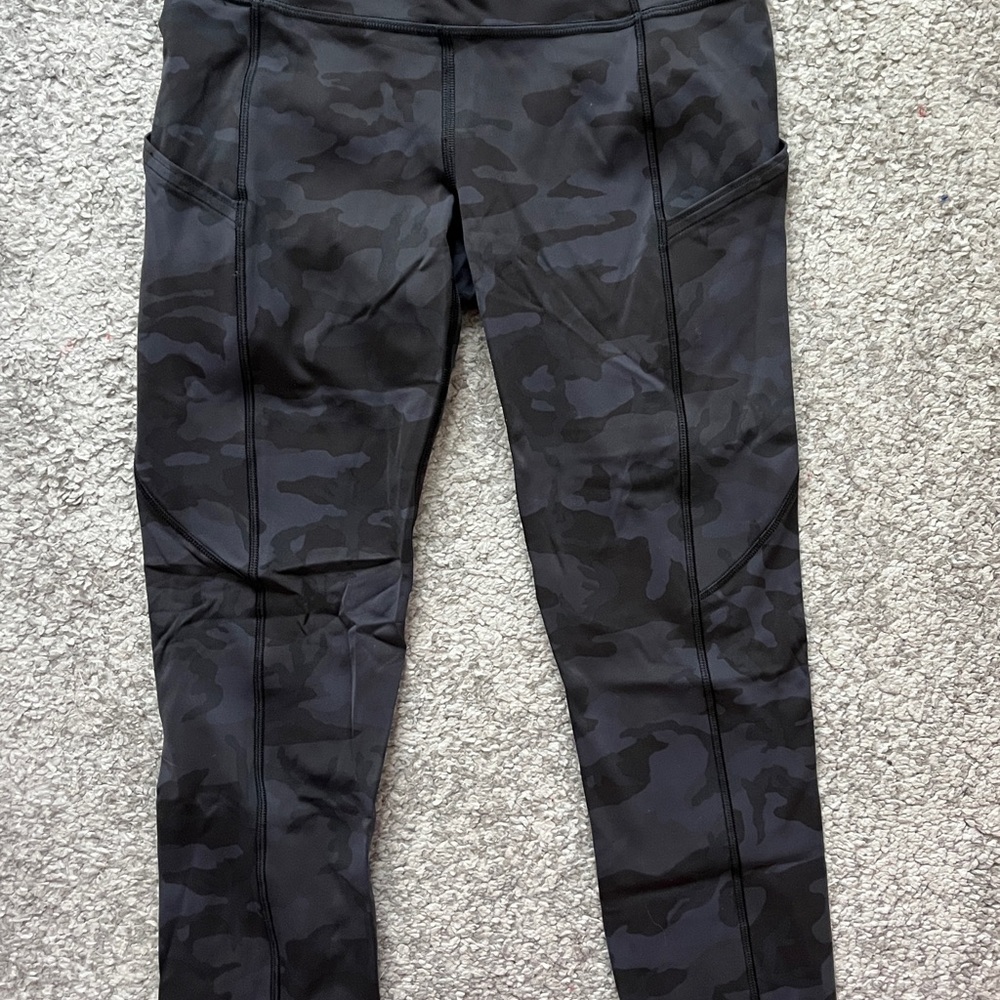 Black Camouflage Leggings